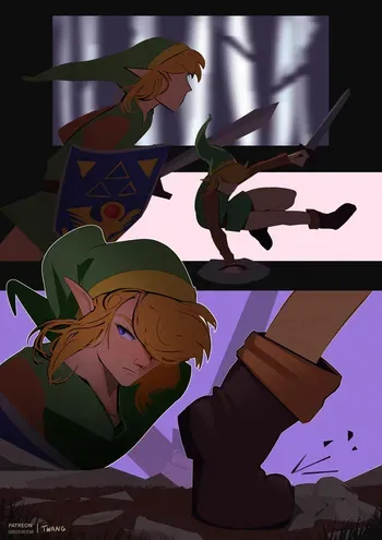 [Twang] Bunny Link (The Legend of Zelda) manga cover