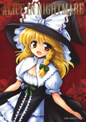 (C78) [54burger (Marugoshi)] ALICE IN NIGHTMARE (Touhou Project) manga cover