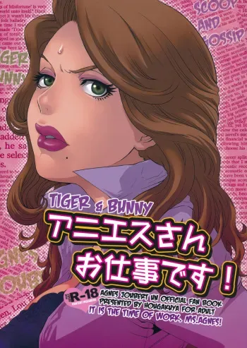 (SC53) [Hougakuya (Touzai, Nanboku)] Agnes-san Oshigoto desu! (TIGER & BUNNY) manga cover
