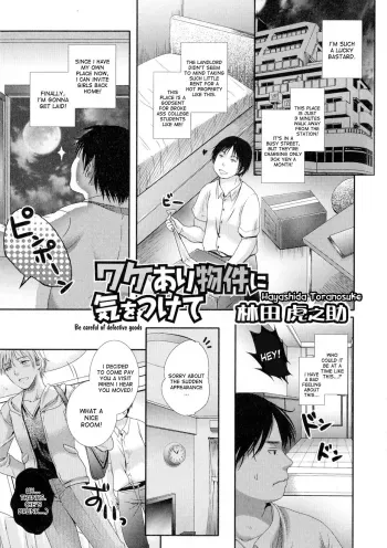 Wakeari Bukken ni Kiwotsukete | Be careful of defective goods manga cover