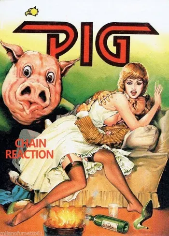 PIG #33 "CHAIN REACTION" - ENGLISH manga cover