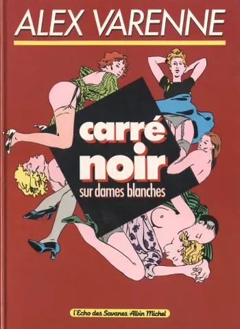 [Alex Varenne] carré noir sur dames blanches [French] manga cover