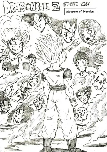 [TheWriteFiction] Dragonball Z Golden Age - Chapter 6 - Measure of Heroism (Ongoing) manga cover