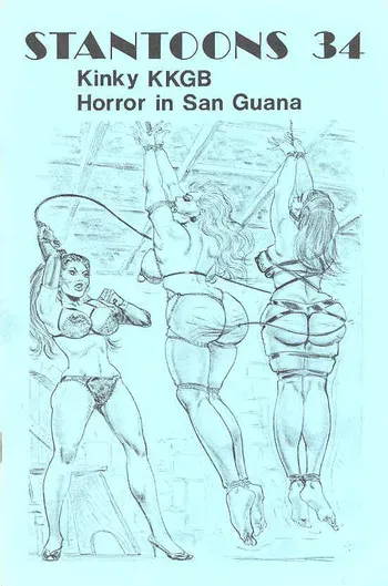 Stantoons #034 : The Kinky KIller Kidnapper Girls & Horror in San Guana - Eric Stanton & Fred Winter manga cover