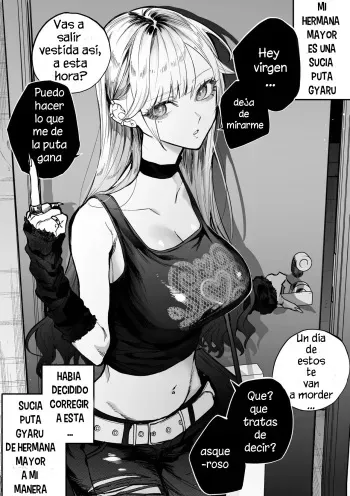 [Egaki Numa] Namaiki na Gal Ane o Ore no Houhou de Wakaraseru Koto ni Shita Hi 1-5 [Spanish] [KuroScan] [Ongoing] manga cover