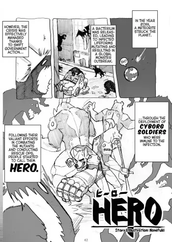 HERO manga cover