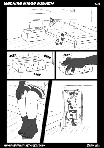[Raik] Morning Micro Mayhem manga cover