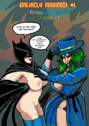 [RR1995] Unlikely Pairings (Justice League) manga cover