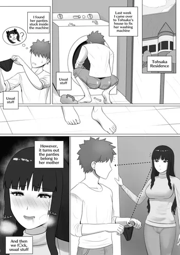 [KMVT] The Tohsaka Oyakodon (Fate stay night) (Uncensored) manga cover