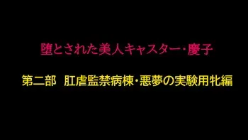 [納屋] 堕とされた美人キャスター・慶子 第二部 肛虐監禁病棟・悪夢の実験用牝編 manga cover