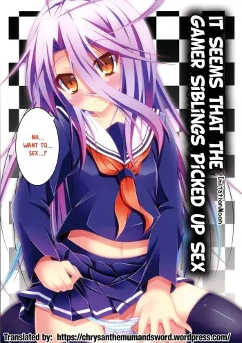 Gamer Kyoudai ga Sex wo Oboeta You desu | It Seems that the Gamer Siblings Picked up Sex manga cover