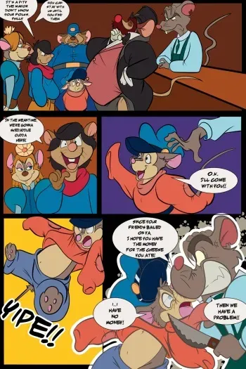 [Comjuke] An American Tail Fievel meets the Mayor manga cover