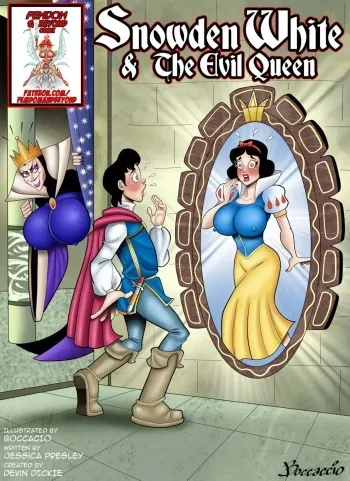 Snowden White And The Evil Queen – Devin Dickie - english manga cover