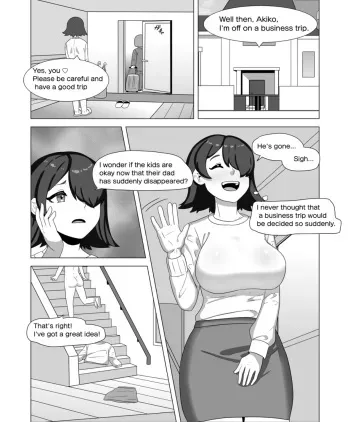 Futanari mother plays with her daughters Apacchi/アパッチ manga cover