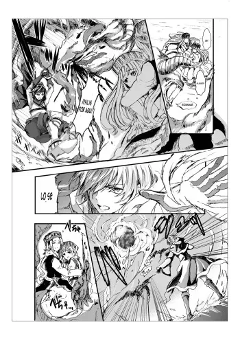 [TSF no F (Aji Pontarou)] Waga Tsuma to Nare Yuusha yo | The Demon king and his bride (TSF no F no Hon Sono 2) [Spanish] [GenderBender Scans] [Digital] manga cover