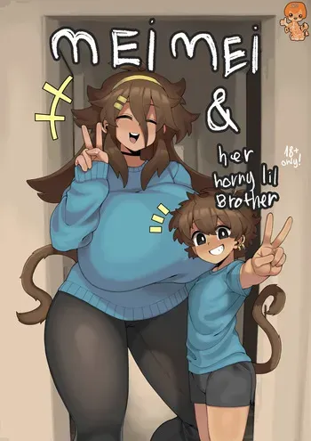 [GreasyMeta] MeiMei & her horny lil Brother (Spanish) [Dogie Gamer] manga cover