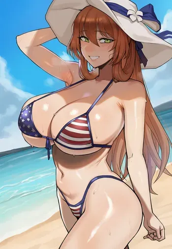 [OutOfLine] [Girls' Frontline] Request Springfield Stars and Stripes NTR (Patreon) [AI Generated] manga cover