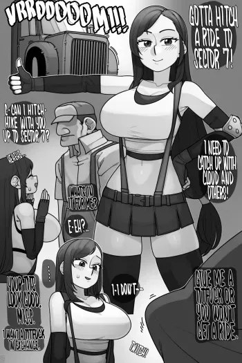 [EKZ] Tifa Zuri (Final Fantasy VII) manga cover