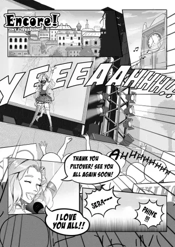 Encore! Jinx and Seraphine manga cover
