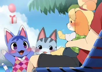 [DAGASI] Uchitoketa Toushindai Juumin-san no Nidome no Natsu (Animal Crossing) manga cover
