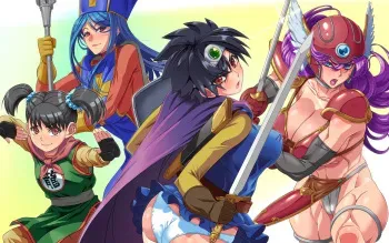 [Inja no Kuruwa (Huracan)] Kandata no Nariwai ~Yuusha Ikkou Mesu Dorei-roku (Dragon Quest III) manga cover