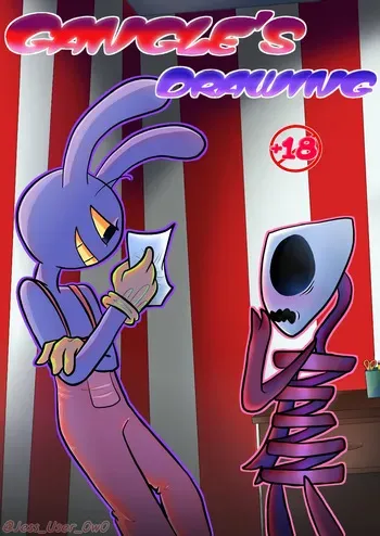 [Jess_User_OwO] Gangle's Drawing (The Amazing Digital Circus) manga cover