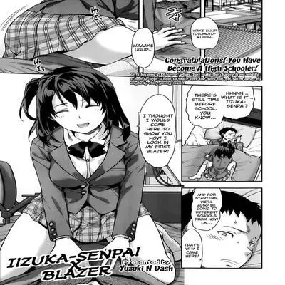 Iizuka-senpai x Blazer [Original] manga cover
