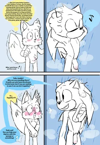 [Smommo & Parandroid] Brotherly Love In A Shower Game manga cover