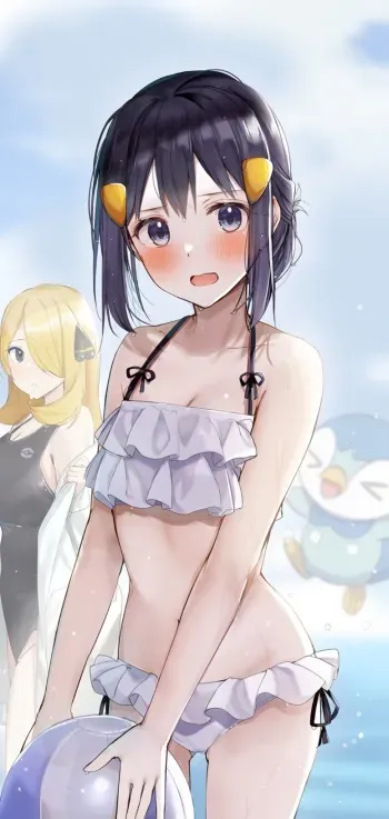 [ろうか] ドロドロ大量ぶっかけシロナ&ヒカリちゃん (ポケットモンスター) manga cover