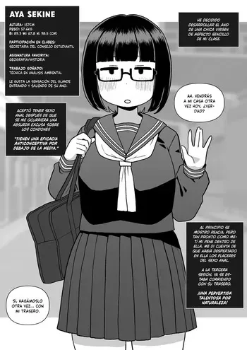 [Surudoiman no Irutokoro (Norihito)] Mob-gao Doukyuusei o Shojo no Mama Anal Kaihatsu shita Hanashi [Spanish] manga cover