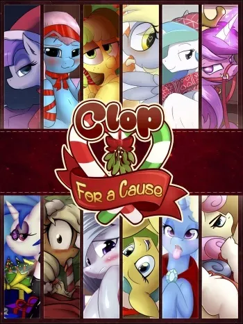 Clop For A Cause Complete Edition [My Little Pony] manga cover