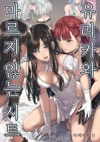 [Takekawa Shin] Yurika to Kawakanai Shiitsu Midare Yuri | 유리카와 마르지 않는 시트 [Korean] [Digital] manga cover