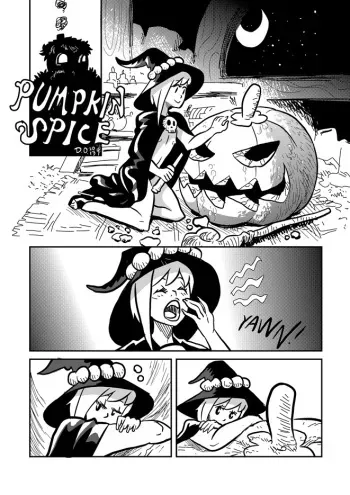 [othertunnel/weremole] Pumpkin Spice manga cover