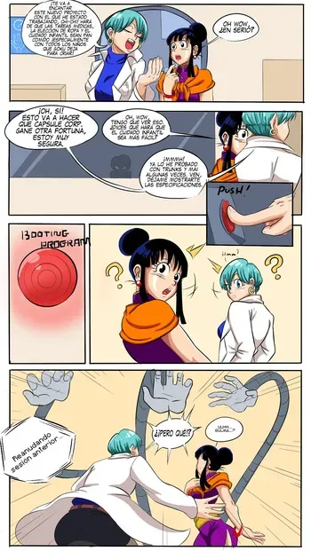 DBZ Moms Vs. The Diaper Machine [Spanish] [RED-MODA] [Incomplete] [TRANSLATED] manga cover