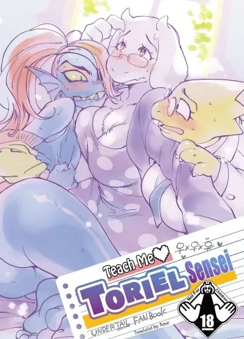 (Minna no Ketsui) [Nambokuya (Namboku)] Oshiete TORIEL-sensei | Teach Me TORIEL-sensei (Undertale) [English] [Nenio] manga cover