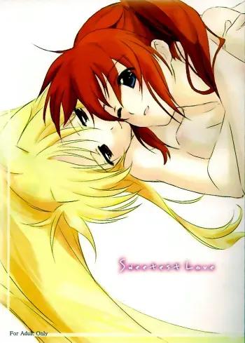 (Lyrical Magical 6) [Kurikoro. (Tokoharu)] Sweetest Love (Mahou Shoujo Lyrical Nanoha) [English] [NanoFate] manga cover