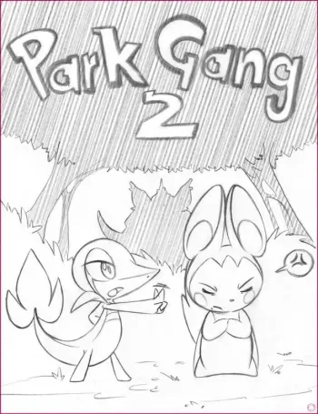 Park Gang 2 manga cover