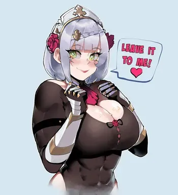 [ThiccwithaQ | Nyantcha] Churled Noelle (Genshin Impact) manga cover