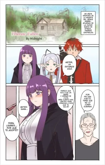 Yamiochi no Frieren Capitulo 1 manga cover