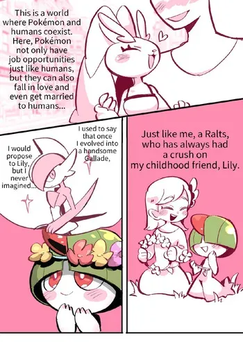 [Butter Bunny] A "Male" Gardevoir manga cover