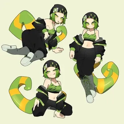 Camila: Chameleon Girl (junkzero) [Original] manga cover