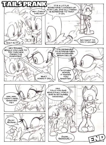 [Neokat] Tails's Pranks (English) manga cover