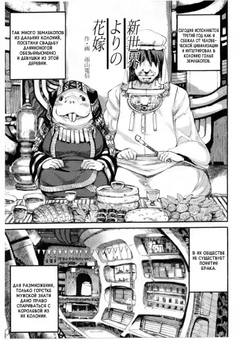 (C91) [Mayoineko (Ameyama Denshin)] Shinsekai yori no Hanayome | A Bride from the New World (Kemokko Lovers 7) [Russian] [planescape i love] manga cover