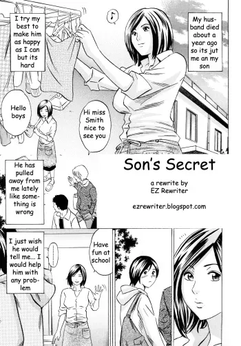 Son's Secret manga cover