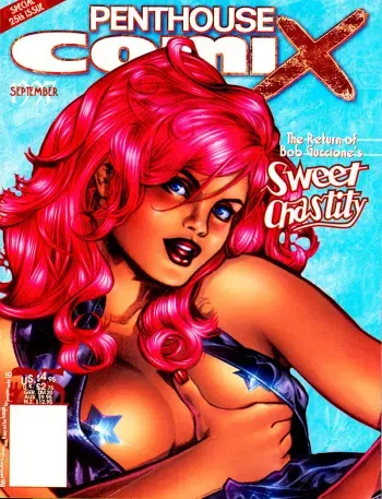 penthouse comix vol2 #25 manga cover