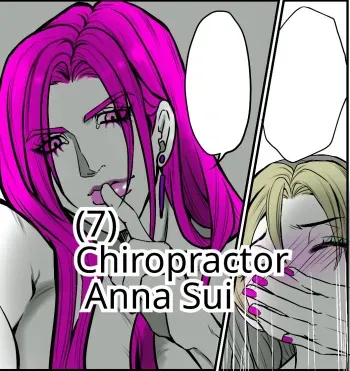 Chiropractor Anna Sui[JoJo's Bizarre Adventure) manga cover