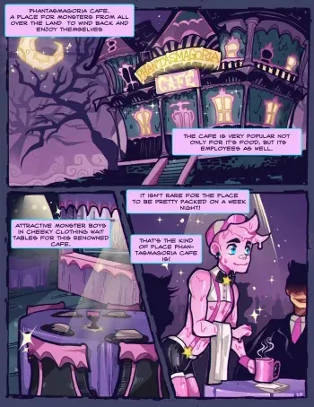 Phantasmagoria Cafe by Thornbeary manga cover