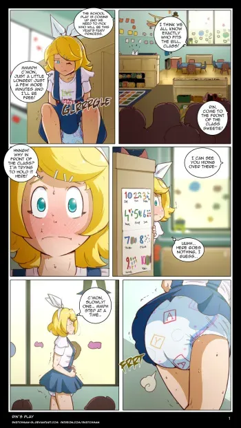 Artist - SketchMan-DL / Rin's Play - FULL COMIC manga cover