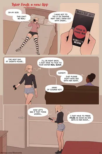 [Skemantis] Tyler Find's a New App manga cover