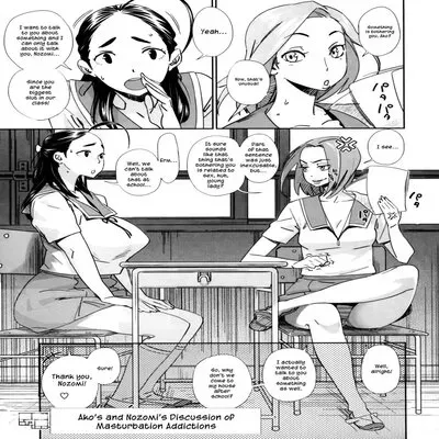 Ako's And Nozomi's Discussion Of Masturbation Addictions [Original] manga cover